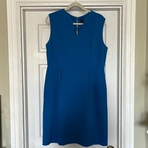 Tahari blue dress